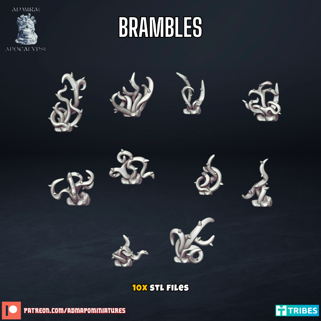 Bramble Bushes (Pre-supported)